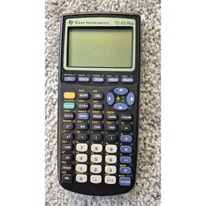 Texas Instruments TI-83‎ Plus Graphing Calculator w/cover Tested Working